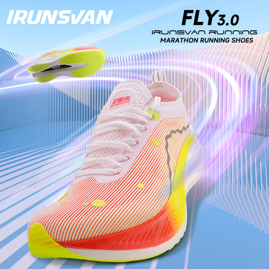 IRUNSVAN Athletic Marathon Racing Road Running Shoes for Hiking Traveling Gym Sports