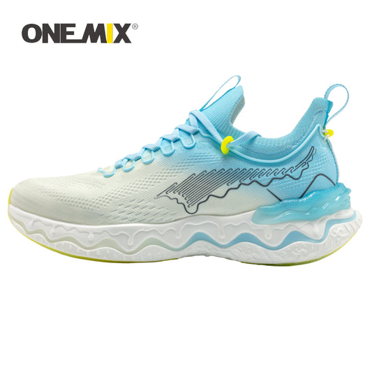 ONEMIX Lightweight Men Women Road Running Sneakers Athletic Tennis Sports Walking Breathable Shoes
