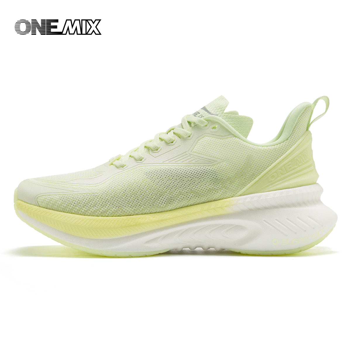 ONEMIX Breathable Carbon Plate Marathon Running Racing Shoes Stable Support Shock-relief Ultra-light Rebound Sport Sneakers