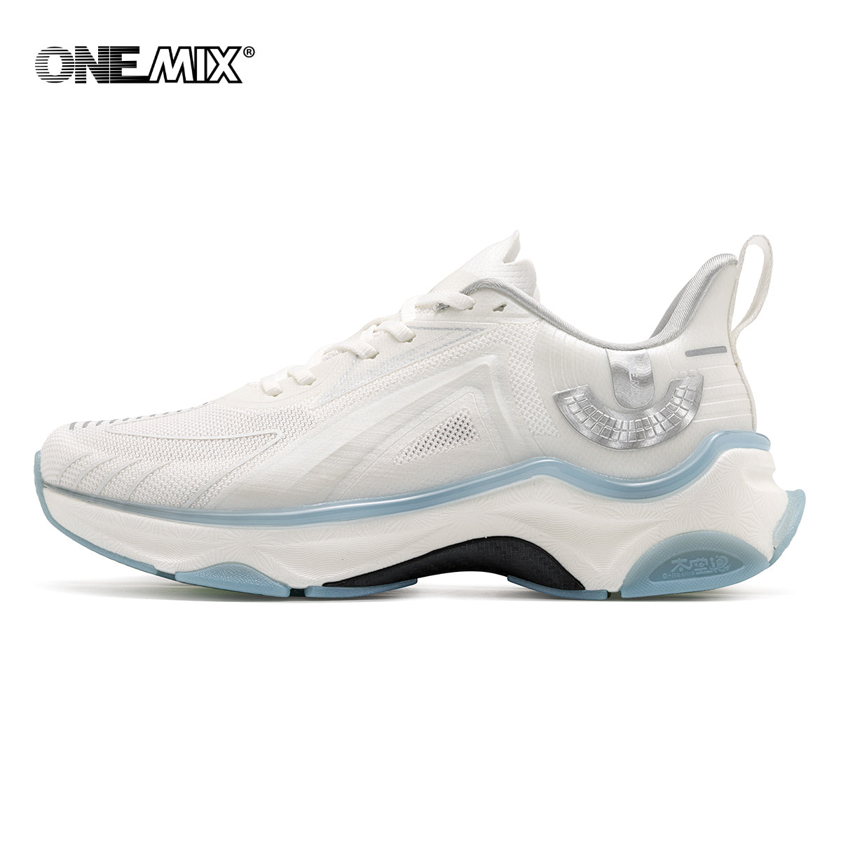 ONEMIX Breathable Lightweight Double-Structure Shock Absorber Race Running Shoes - Plantar Fasciitis Pain Relief