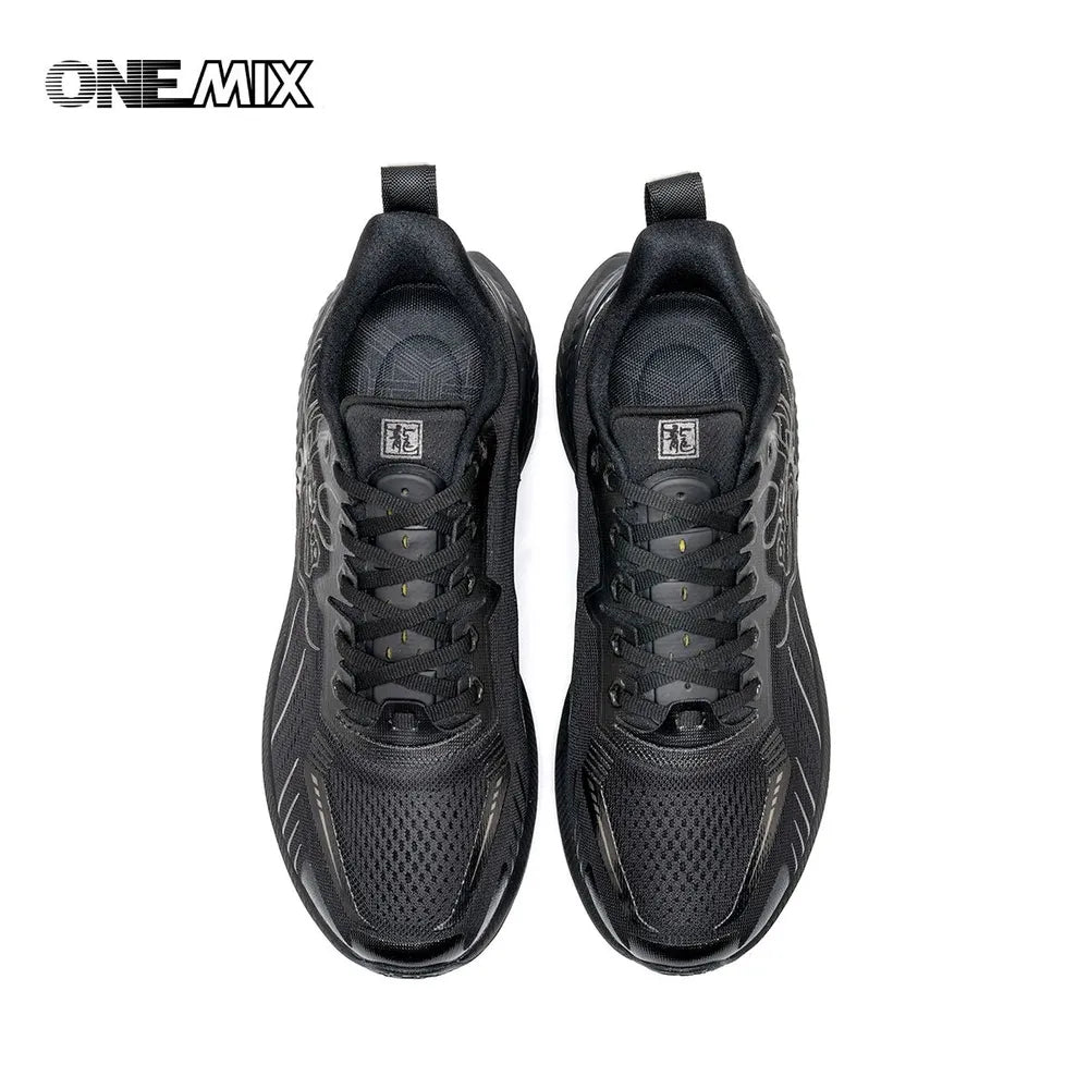 ONEMIX Shock Absorption Road Running Sneakers Tennis Jogging Dragon Style