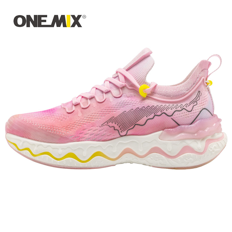 ONEMIX Lightweight Men Women Road Running Sneakers Athletic Tennis Sports Walking Breathable Shoes