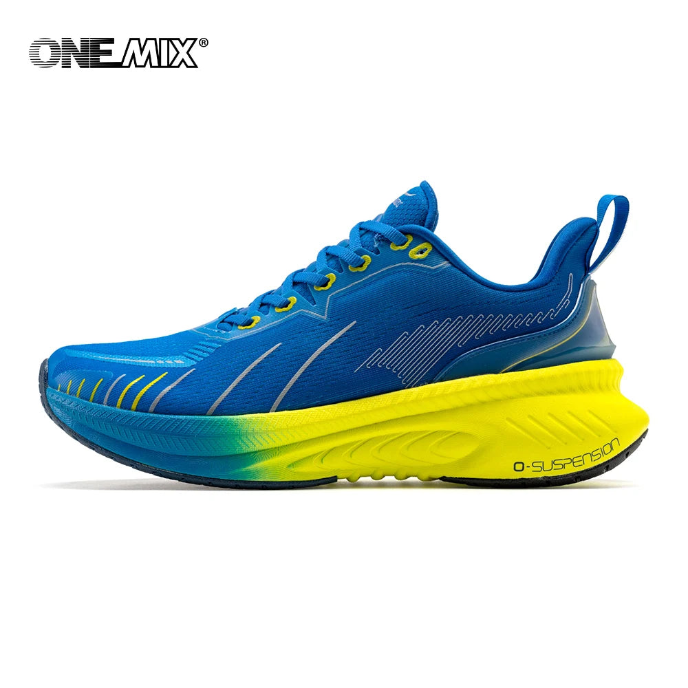 ONEMIX Cushioning Carbon Plate Running Shoes Fitness Anti-skid Ultra-Light Outdoor Support Trainers Walking Sneakers