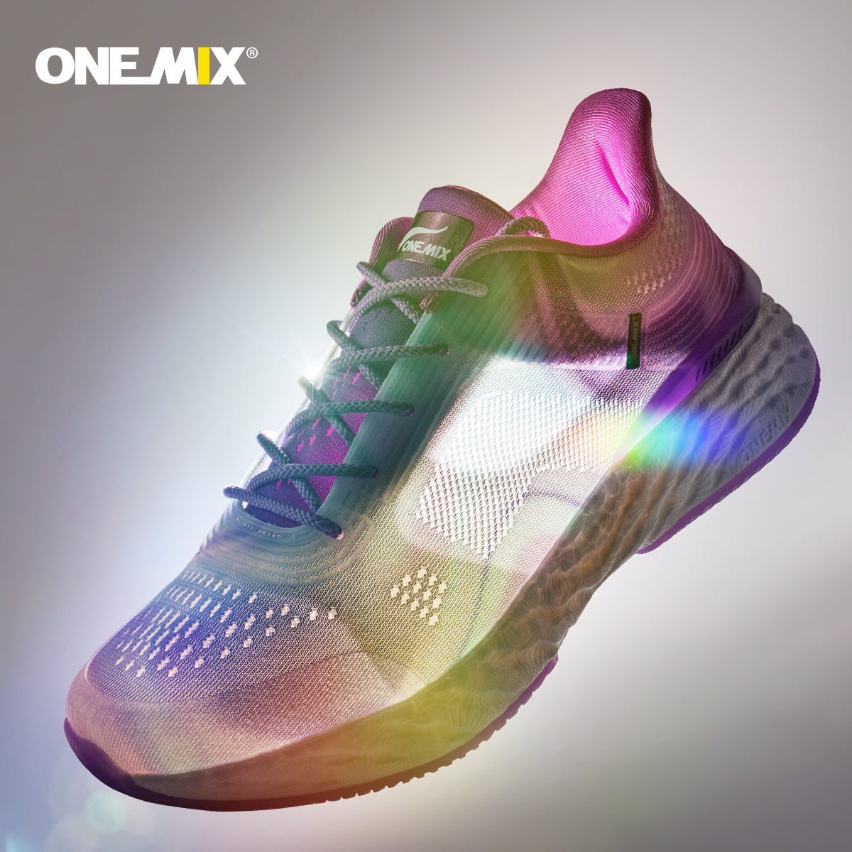 ONEMIX Marathon Running Shoes For Men Women Outdoor Athletic Sneakers Sport Walking Shoes Travel Jogging