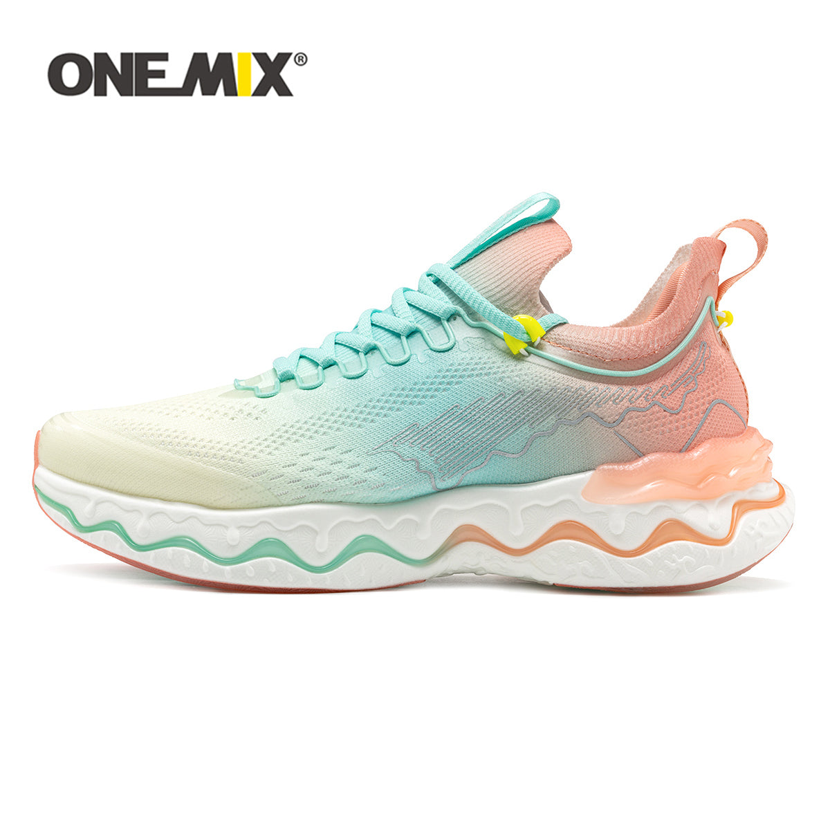 ONEMIX Lightweight Men Women Road Running Sneakers Athletic Tennis Sports Walking Breathable Shoes