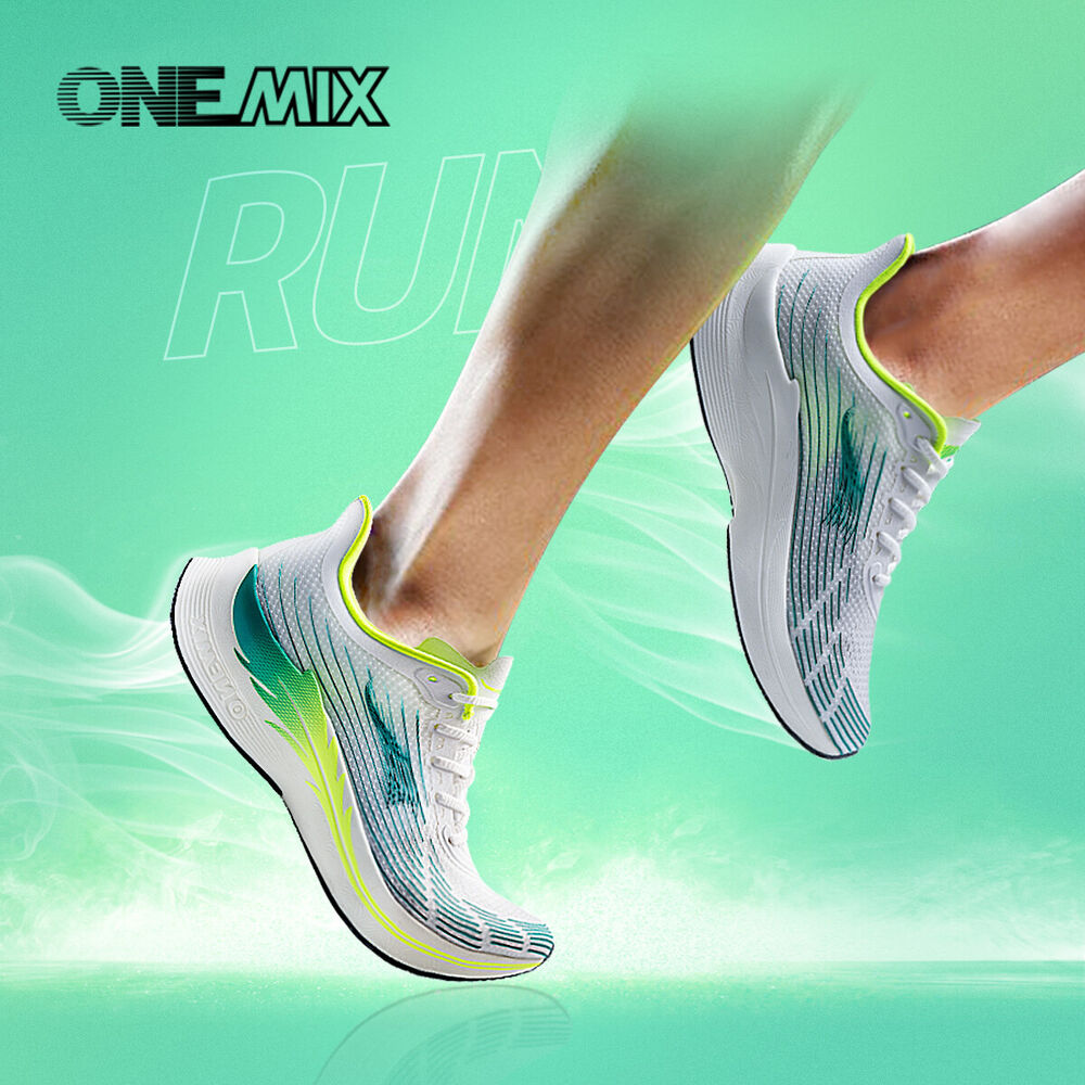 ONEMIX New Outdoor Marathon Running Shoes for Men Sport Racing Jogging Sneakers