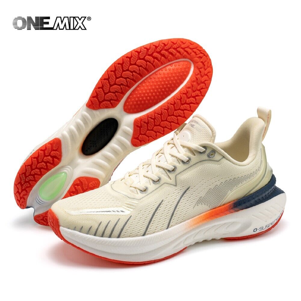 ONEMIX Unisex Suspension Running Shoes Breathable Outdoor Fitness Sport Walking Sneaker